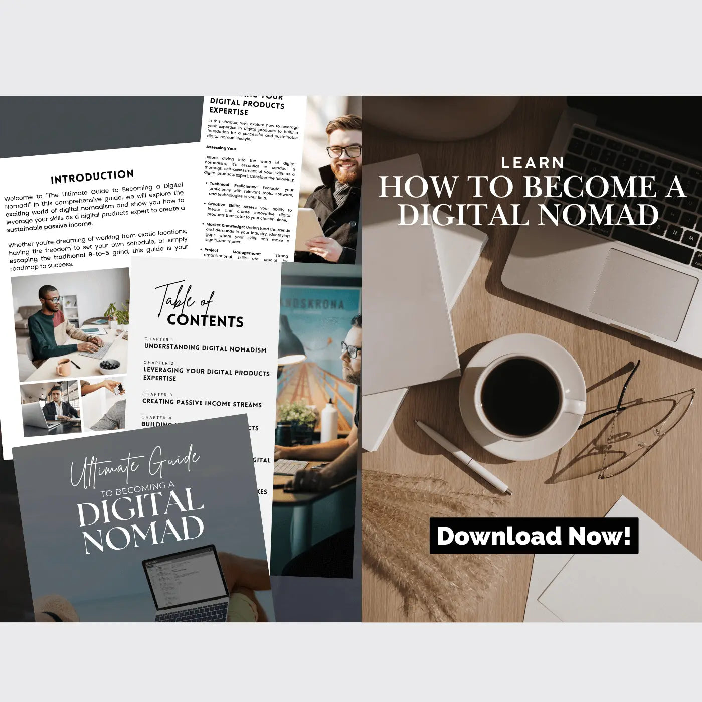Ultimate Guide to Becoming a Digital Nomad Guide Rack