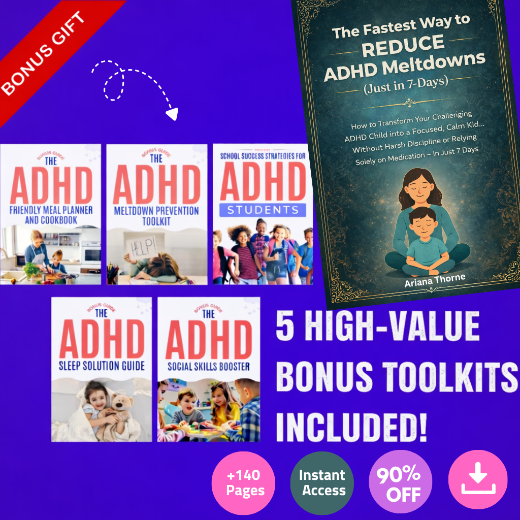 The Fastest Way to Reduce ADHD Meltdowns (Just in 7-Days)