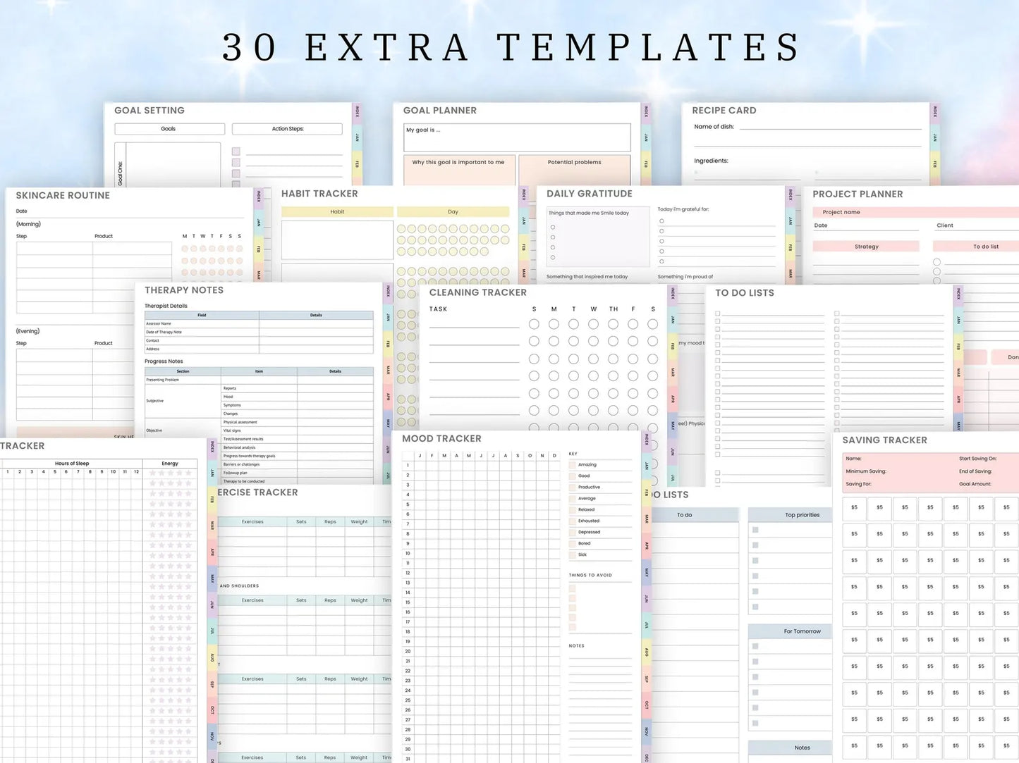 2026 Digital Planner – Fully Editable in Canva