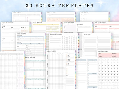 2026 Digital Planner – Fully Editable in Canva