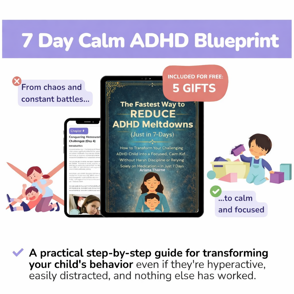 The Fastest Way to Reduce ADHD Meltdowns (Just in 7-Days)