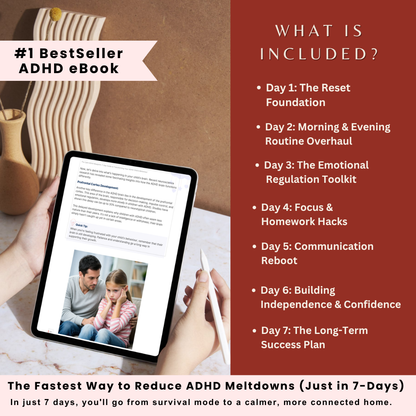 The Fastest Way to Reduce ADHD Meltdowns (Just in 7-Days)
