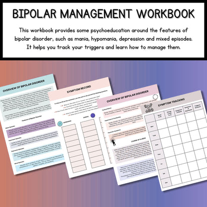 Bipolar Disorder Therapy & Management Workbook