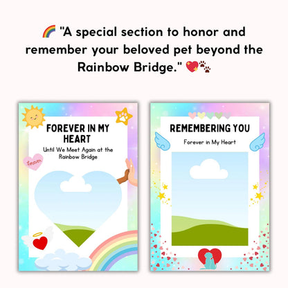 Pet Memory Album – Printable & Editable Guide Rack