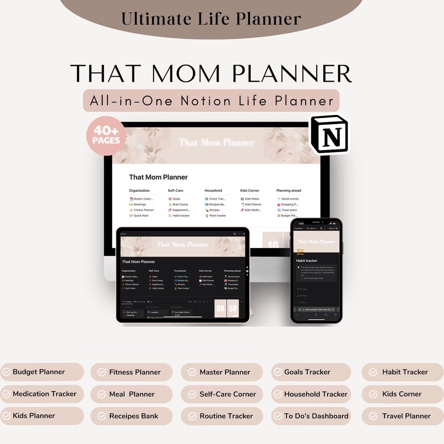 The Ultimate Life Planner for Busy Moms