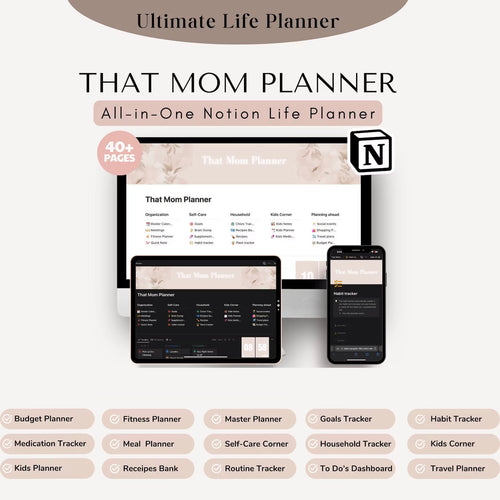 The Ultimate Life Planner for Busy Moms