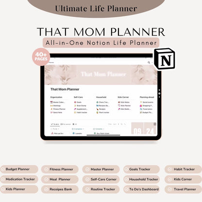 The Ultimate Life Planner for Busy Moms