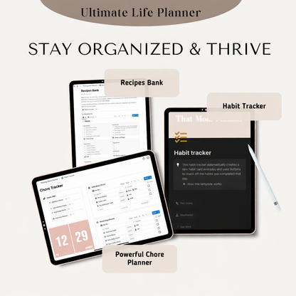 The Ultimate Life Planner for Busy Moms