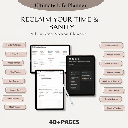 The Ultimate Life Planner for Busy Moms