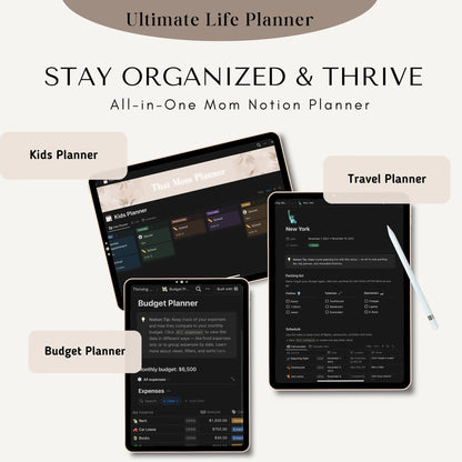 The Ultimate Life Planner for Busy Moms