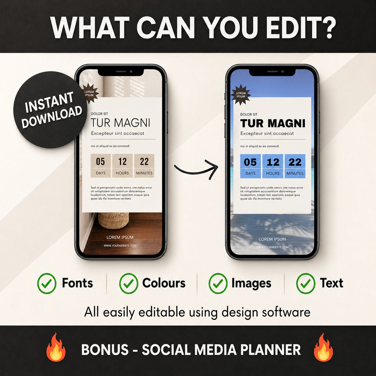 900+ DFY Instagram Templates Bundle: Faceless Reels, Stories & Posts Guide Rack