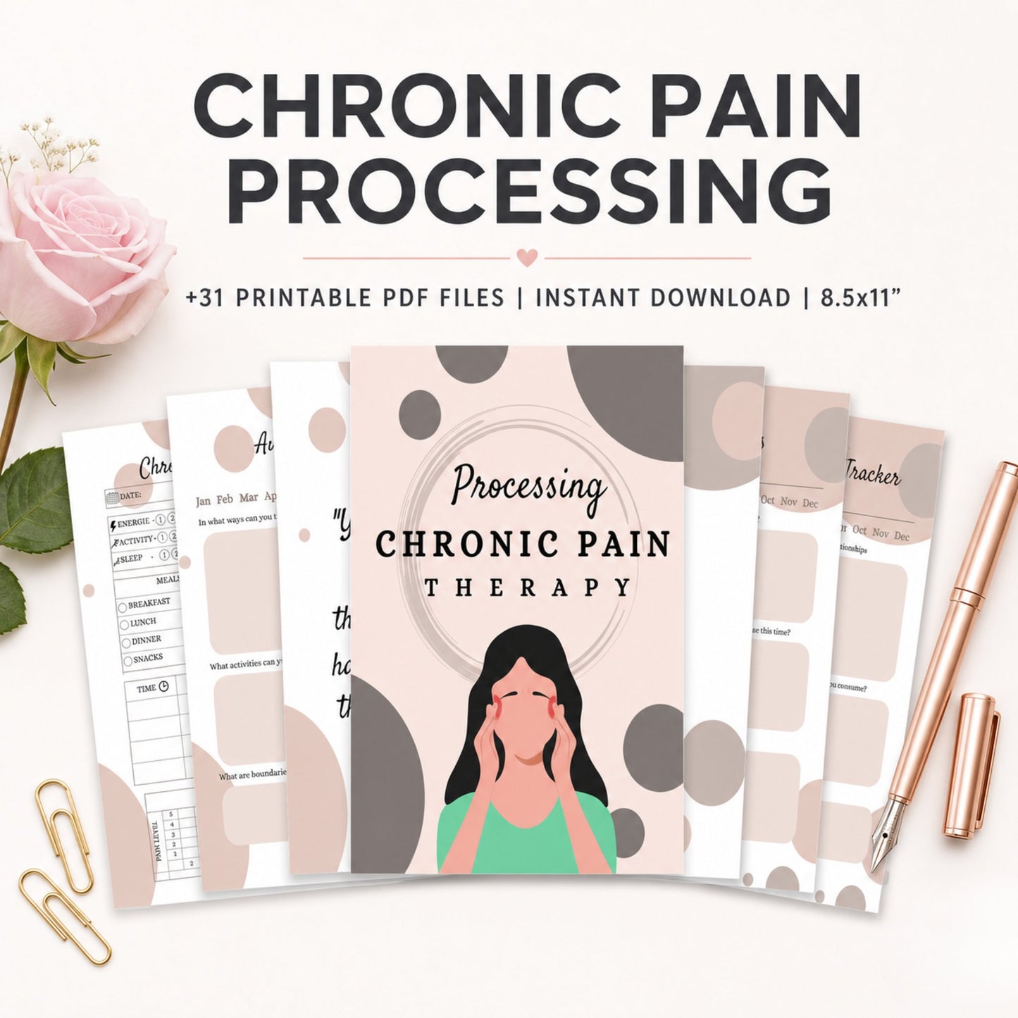 Chronic Pain & Fatigue Processing Workbook