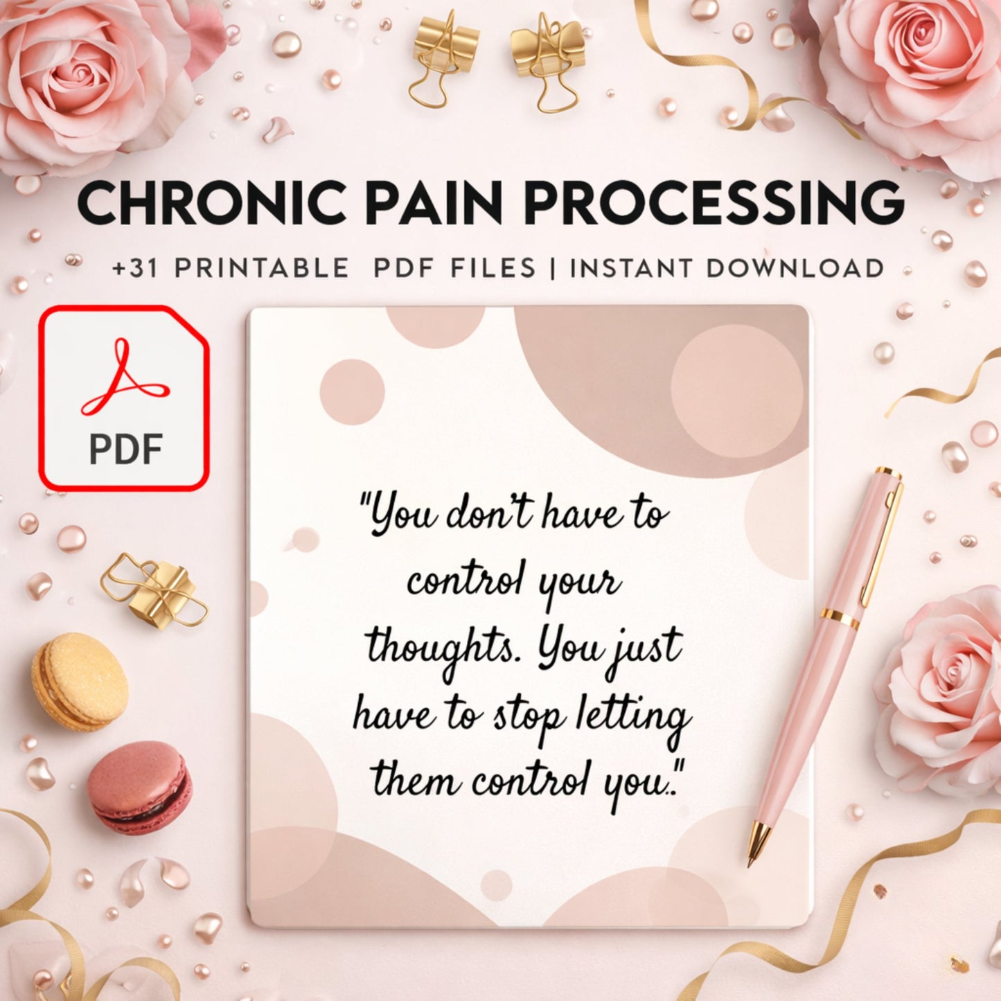 Chronic Pain & Fatigue Processing Workbook