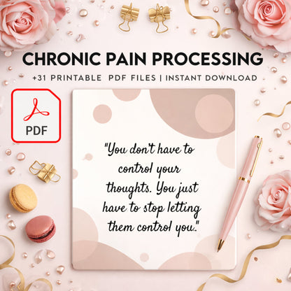 Chronic Pain & Fatigue Processing Workbook