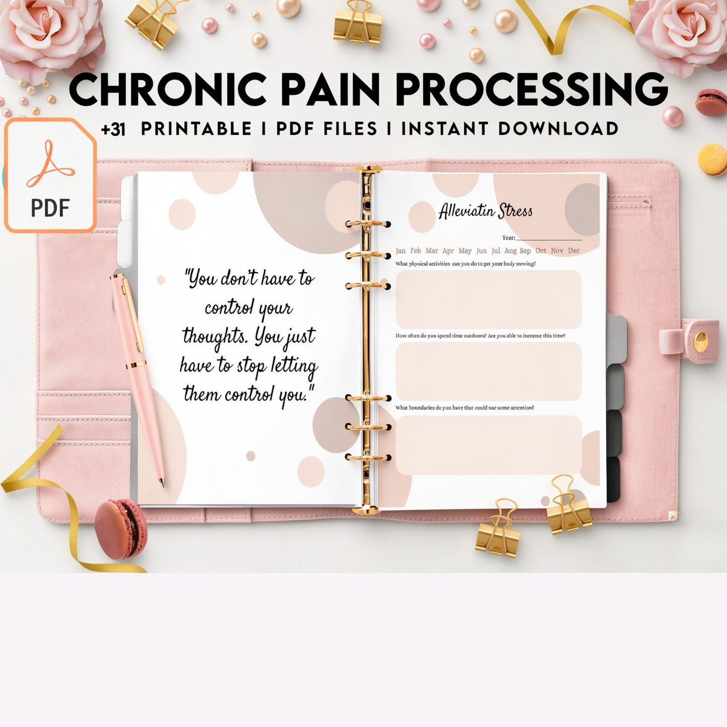 Chronic Pain & Fatigue Processing Workbook