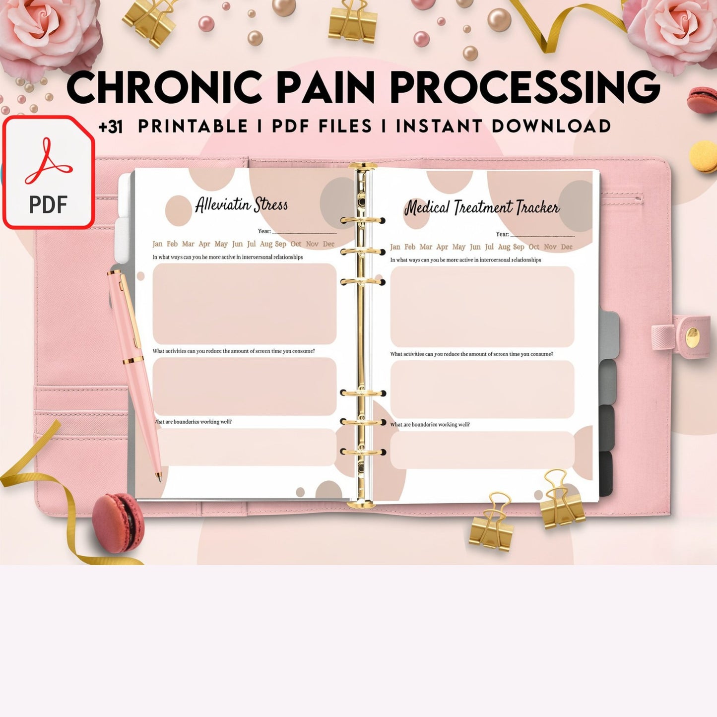 Chronic Pain & Fatigue Processing Workbook