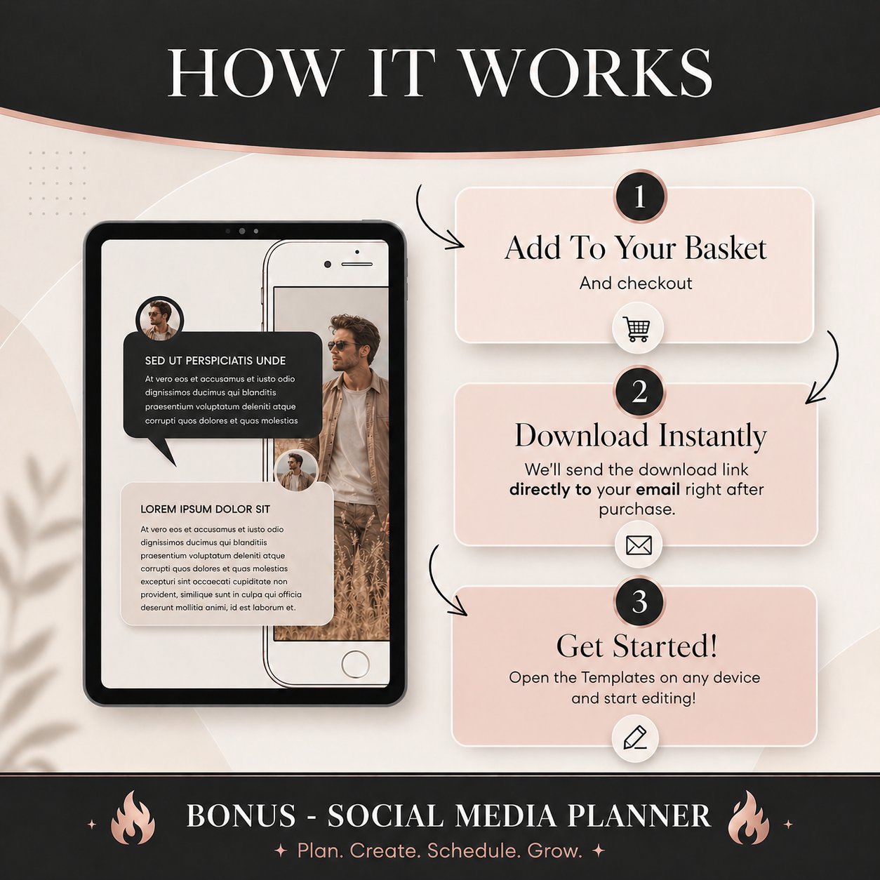 900+ DFY Instagram Templates Bundle: Faceless Reels, Stories & Posts Guide Rack