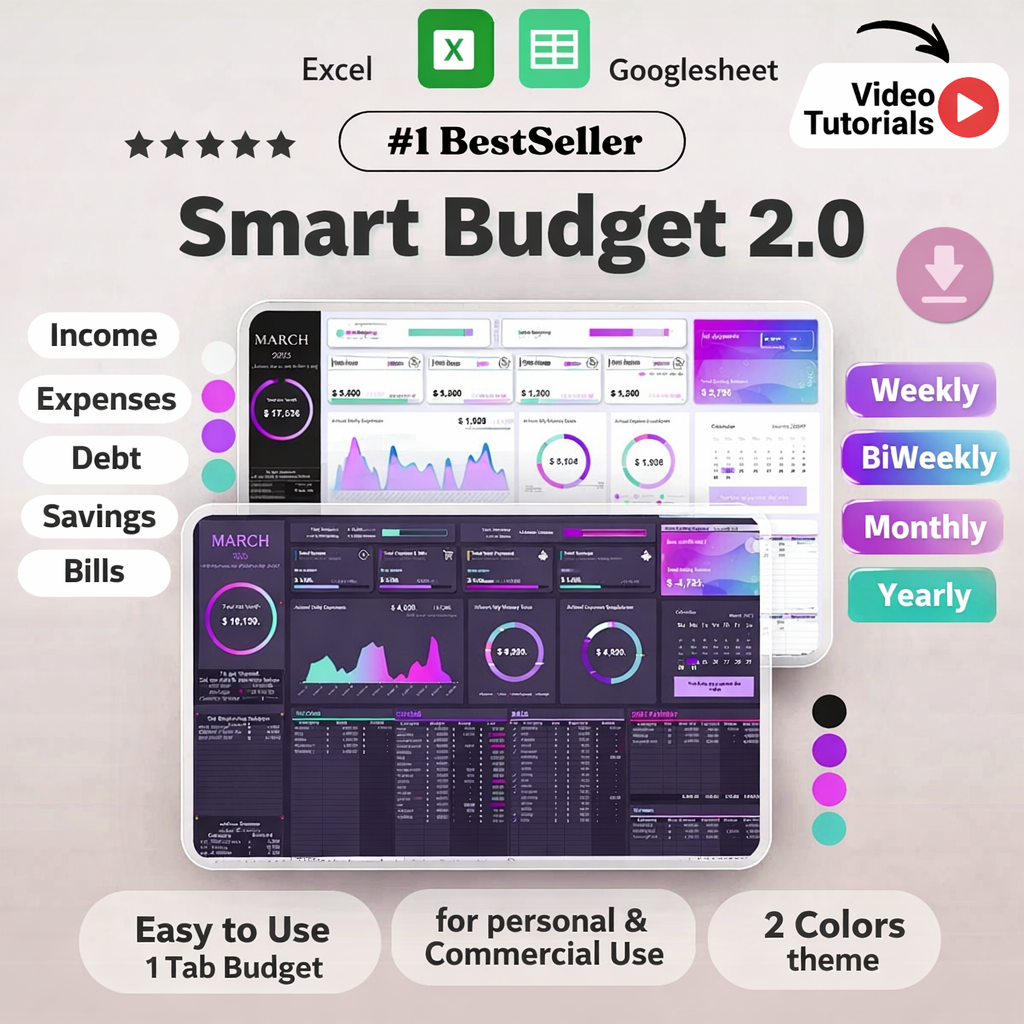 Smart Budget Spreadsheet