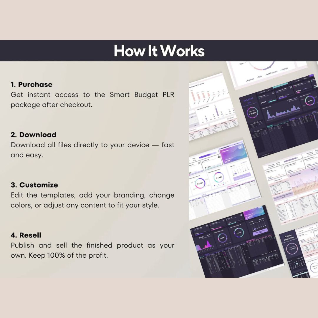 Smart Budget Spreadsheet